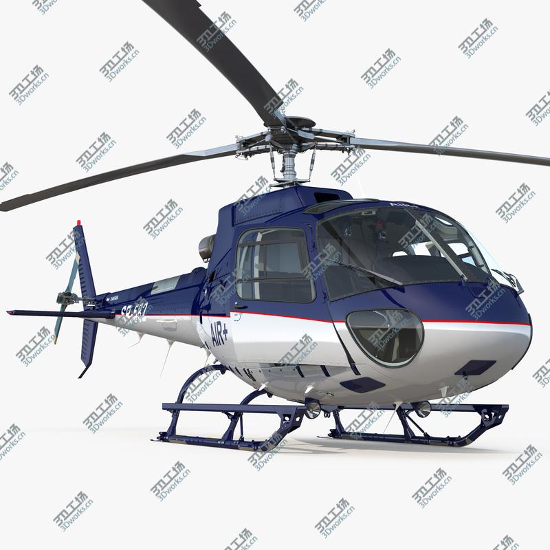 images/goods_img/202105072/3D Light Utility Helicopter Eurocopter AS 350 Rigged/1.jpg